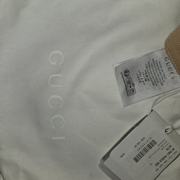 GUCCI NWT embroidered wool sports cap. *Re-Listed SmartSell blocked Accept* - Picture 2 of 4